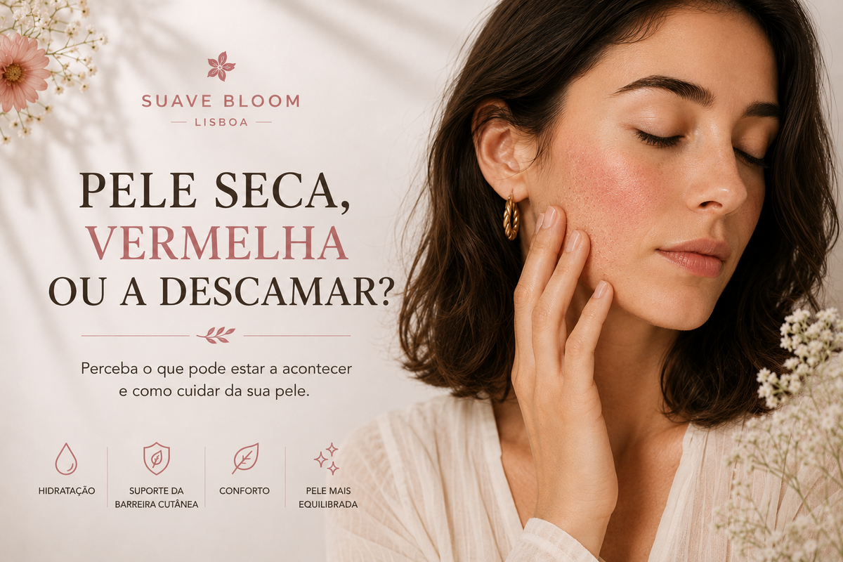 Pele seca, vermelha ou a descamar? O que pode estar a acontecer e como cuidar da pele?